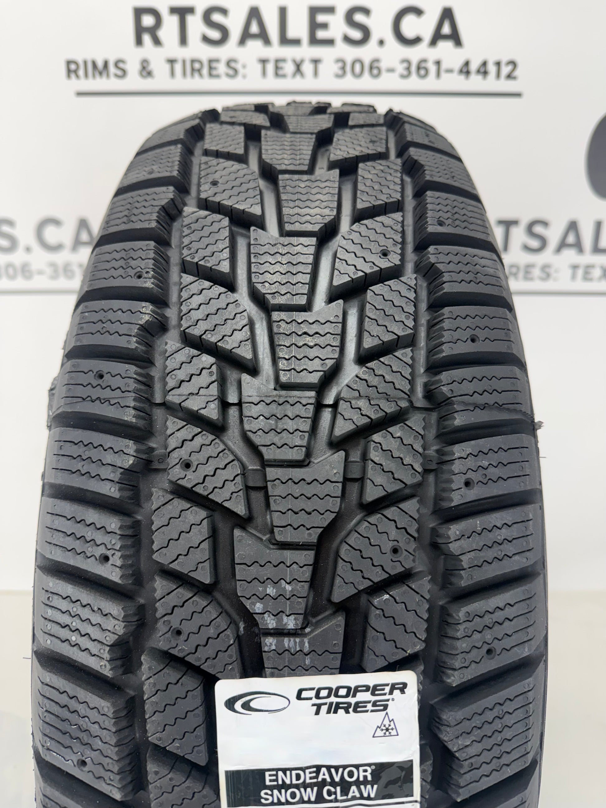 225/65R16 Cooper Endeavor Snow Claw Studdable Winter Tires - R&T Sales