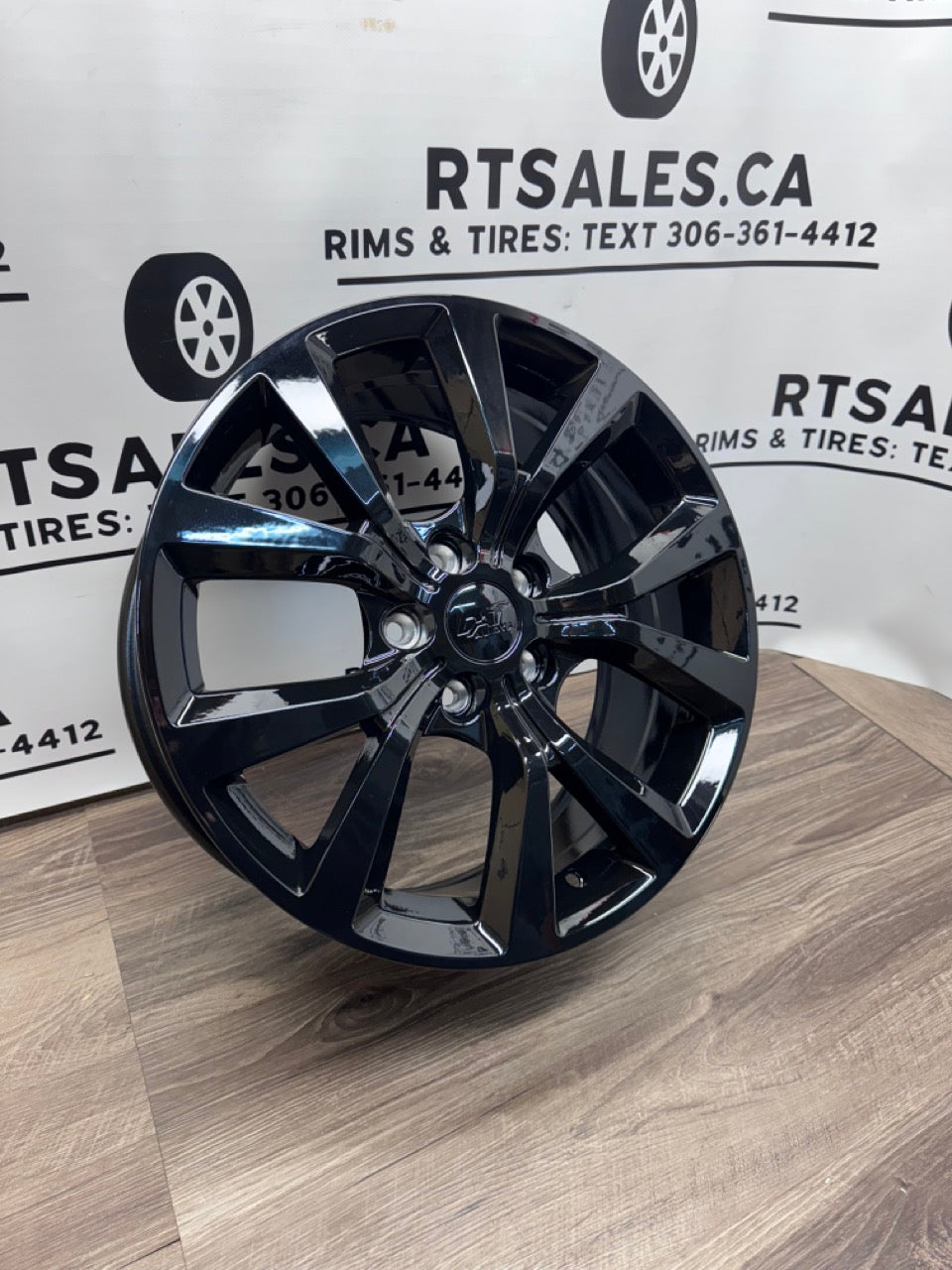 17x7 Black Multi-fit Rims 5x108