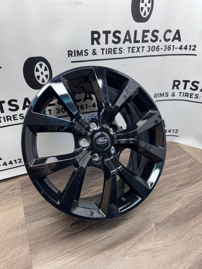 17x7 Black Multi-fit Rims 5x108