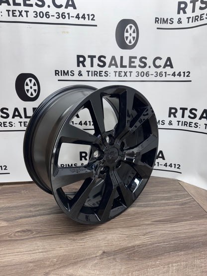 17x7 Black Multi-fit Rims 5x108