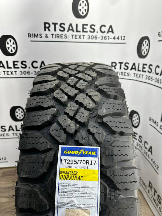 LT 295/70/17 Goodyear WRANGLER DURATRAC E All Weather Tires