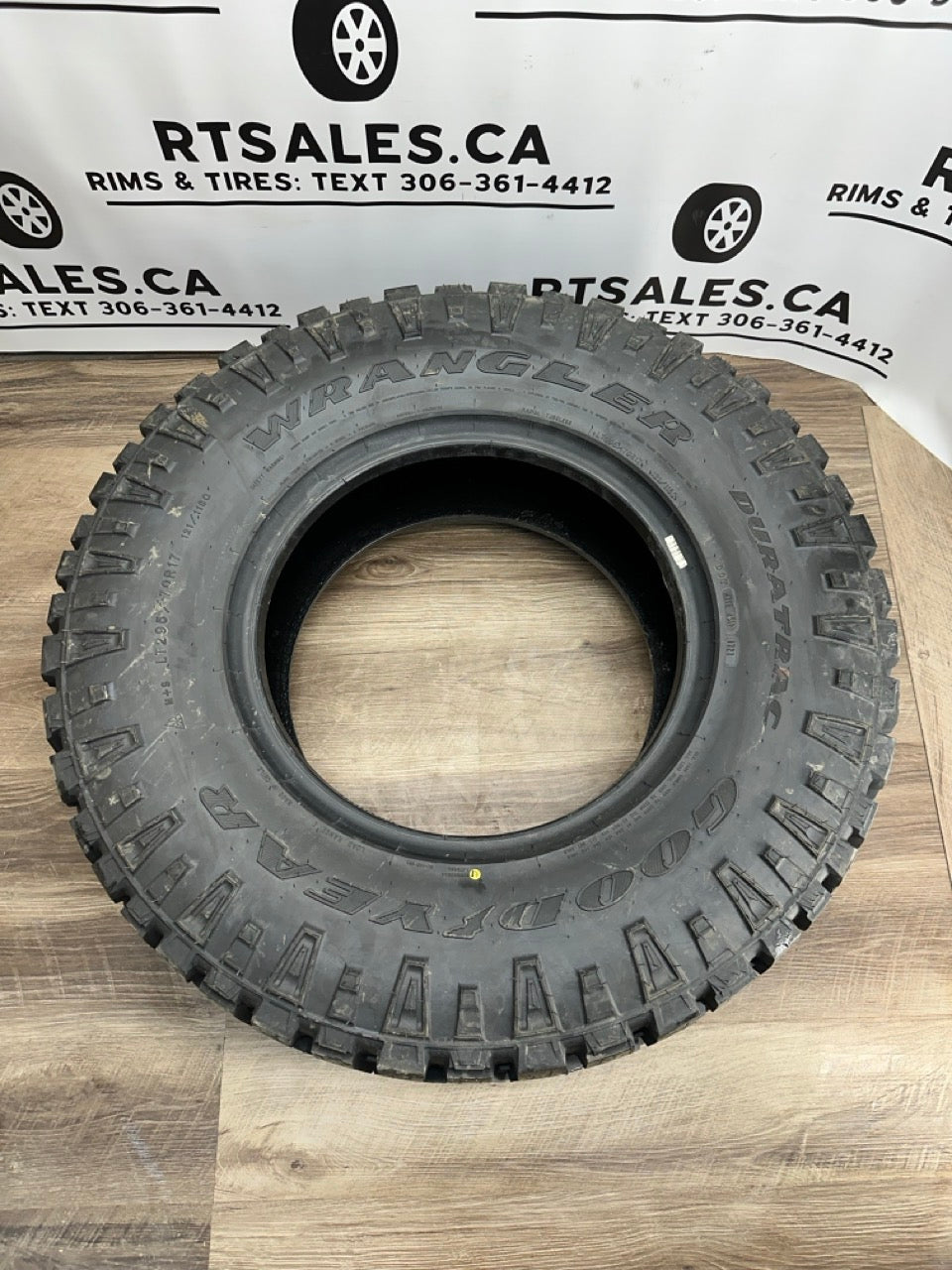 LT 295/70/17 Goodyear WRANGLER DURATRAC E All Weather Tires