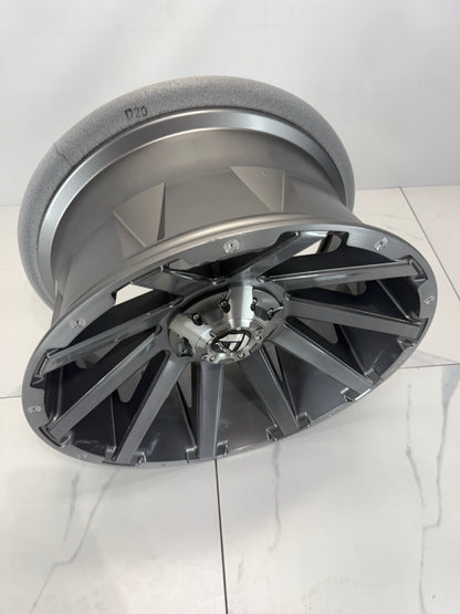20x10 Fuel Contra Rims 8x165