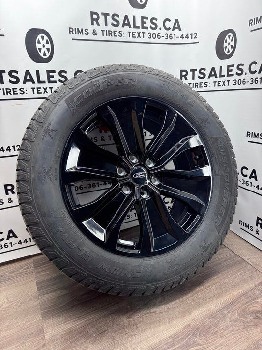 275/55/20 Cooper Winter tires on rims - Ford F-150