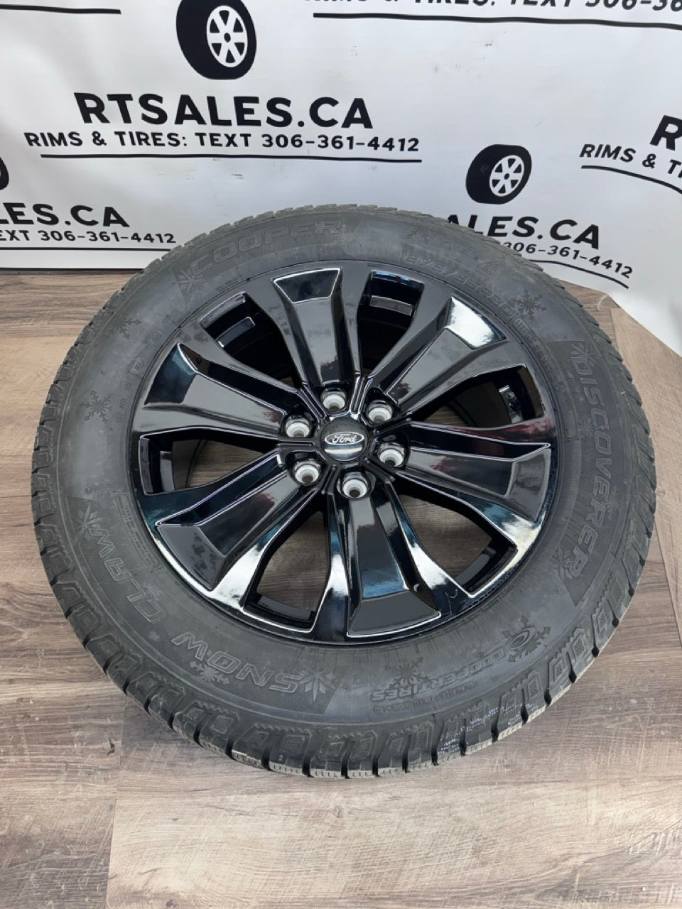 275/60/20 Cooper Winter tires on rims - Ford F-150