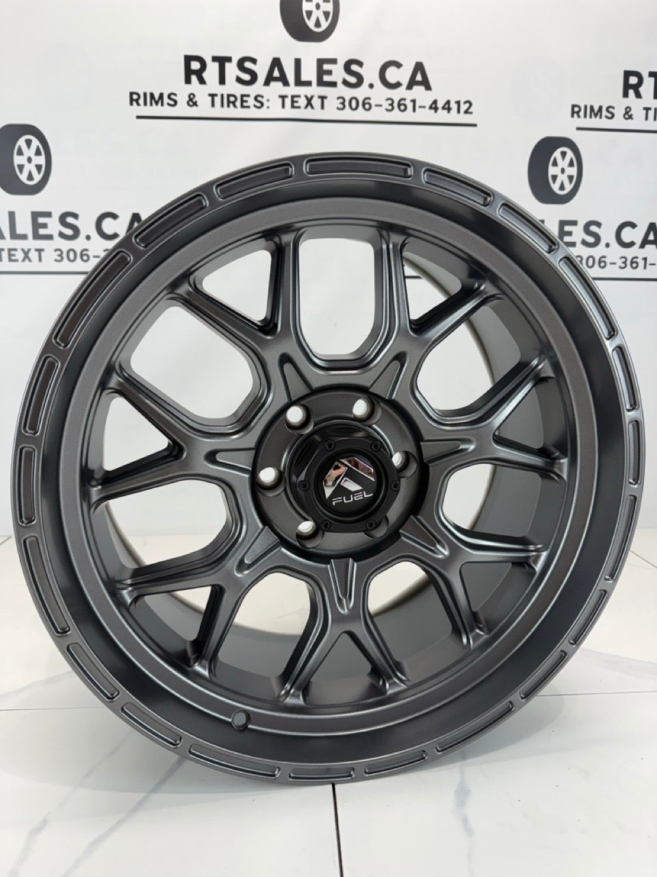 Fins Rims 20x9 Fuel Tech Rims 6x135