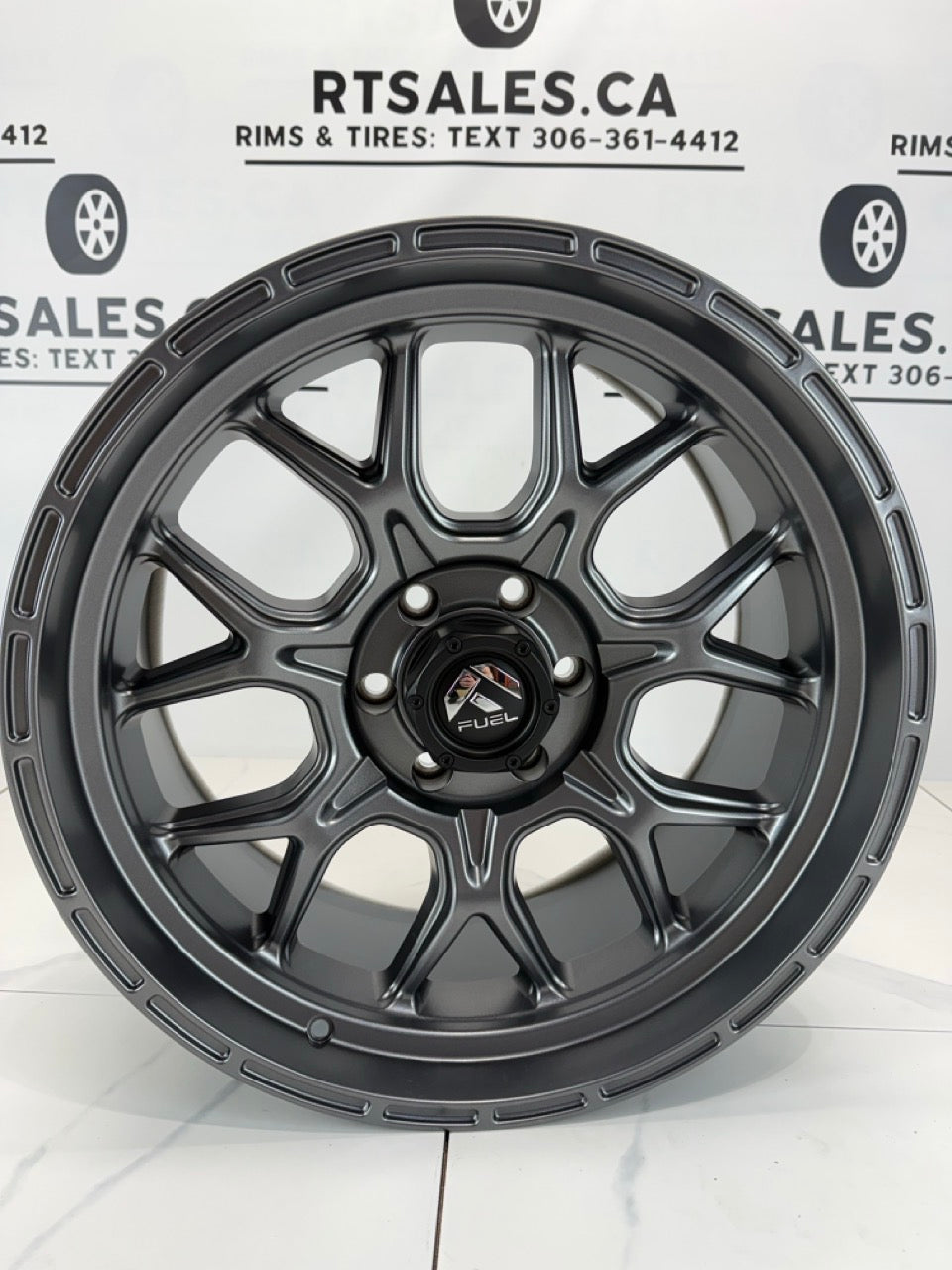 20x9 Fuel Tech Rims 6x135