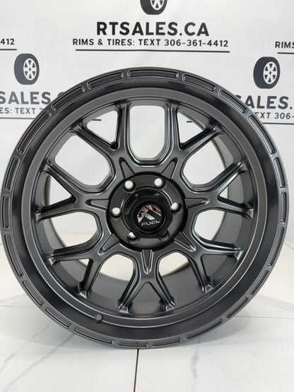 20x9 Fuel Tech Rims 6x135