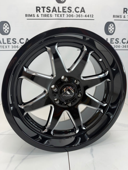 20x9 Fuel Hammer Rims 6x135