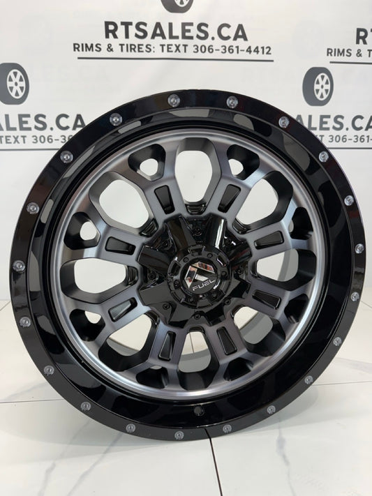 20x9 Fuel Crush Rims 6x139.7 6x135