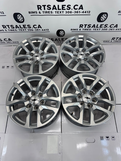 18x8.5 GM GMC CHEVY FACTORY OEM Rims 6x139.7 (Used)