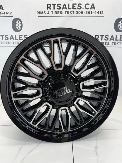 20x9 Moto Metal Stinger Rims 8x170