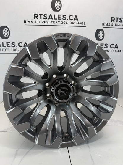 20x10 Fuel Quake Rims 8x165
