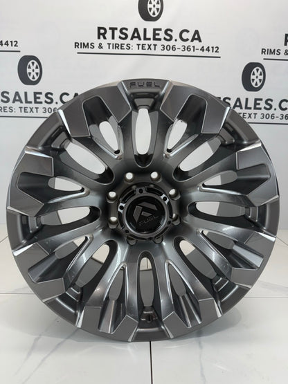 20x10 Fuel Quake Rims 8x165