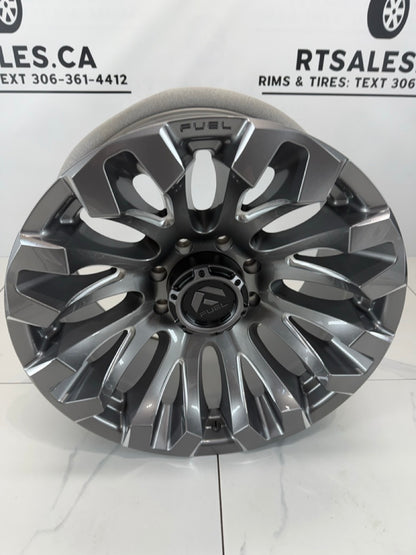 20x10 Fuel Quake Rims 8x165