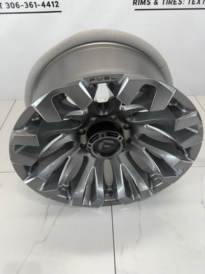 20x10 Fuel Quake Rims 8x165