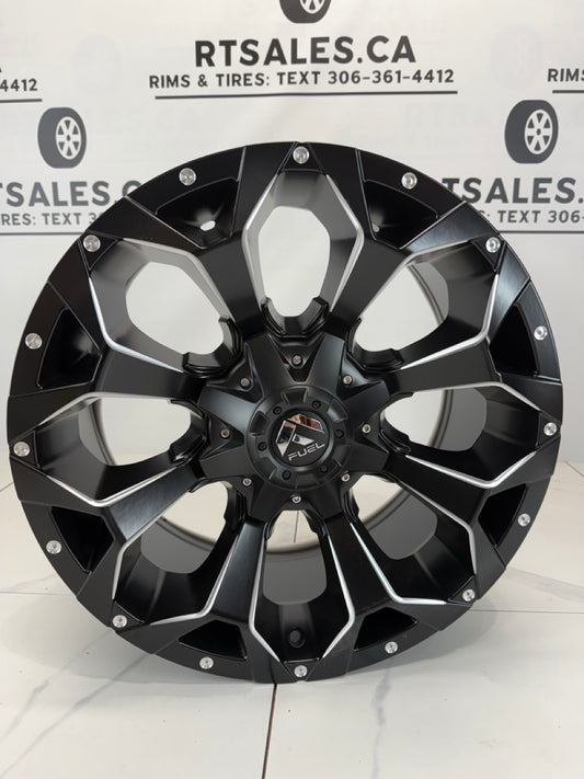 20x9 Fuel Assault Rims 8x170
