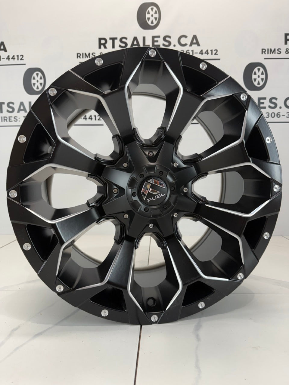 17x9 Fuel Assault Rims 5x139.7/150