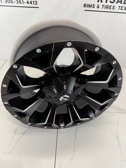 17x9 Fuel Assault Rims 5x139.7/150