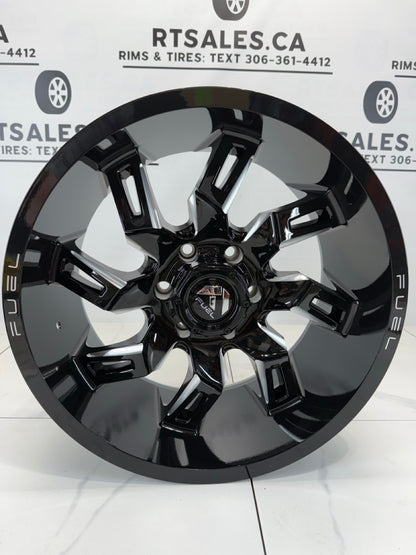 20x10 Fuel Lockdown Rims 6x139.7