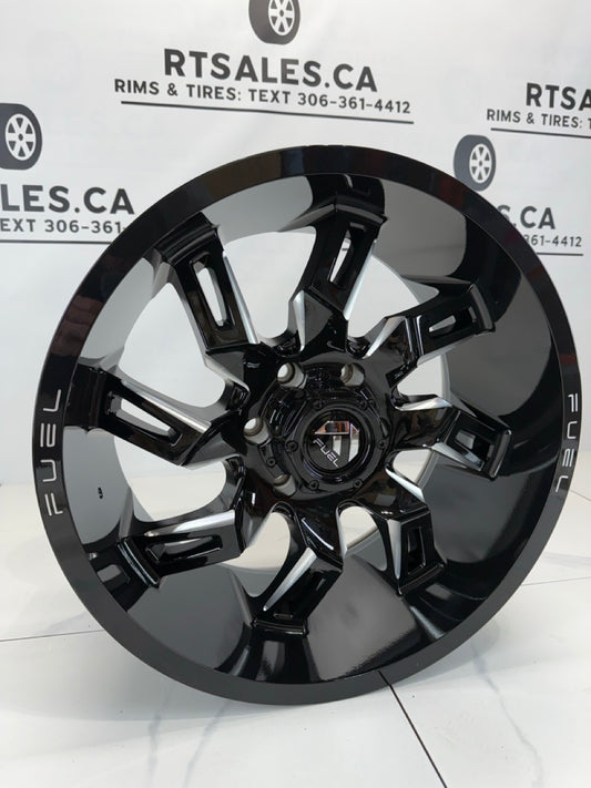 20x10 Fuel Lockdown Rims 6x139.7