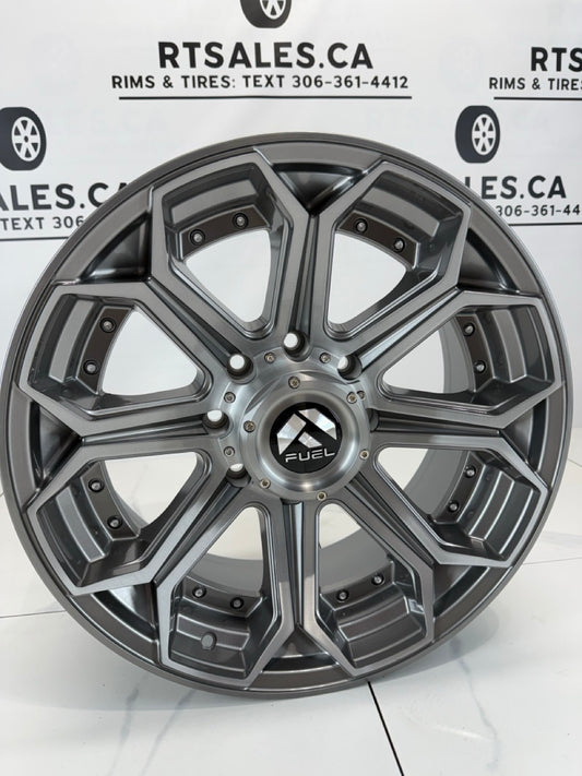 20x9 Fuel Siege Rims 8x165