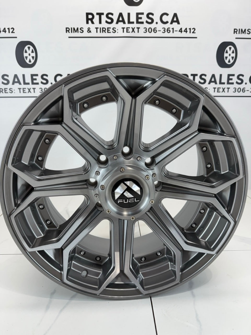 18x9 Fuel Siege Rims 8x180