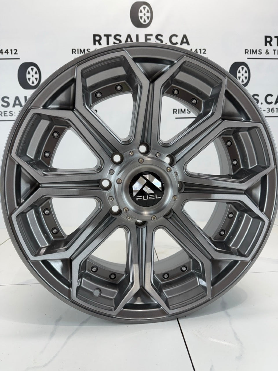 18x9 Fuel Siege Rims 8x180