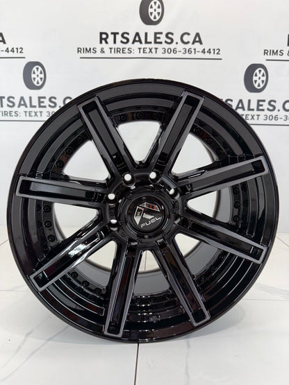 20x10 Fuel Rogue Rims 8x165