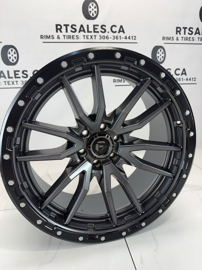 22x10 Fuel Rebel Rims 6x135