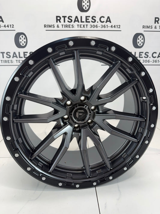 22x10 Fuel Rebel Rims 6x135