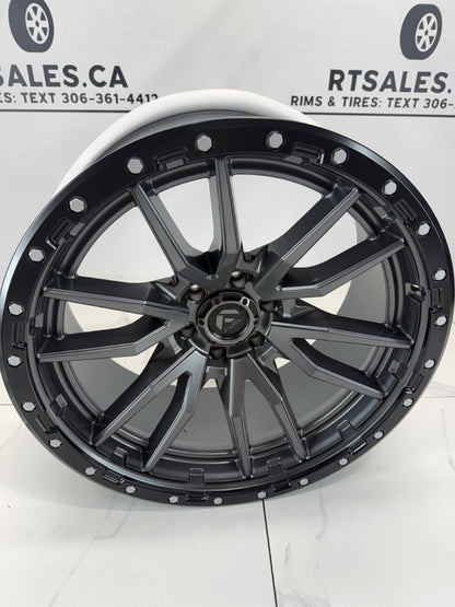 22x10 Fuel Rebel Rims 6x135