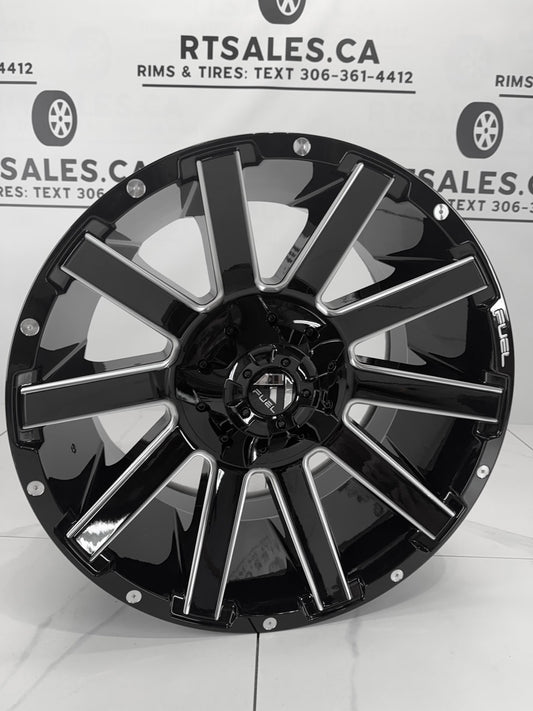20x10 Fuel Contra Rims 8x165