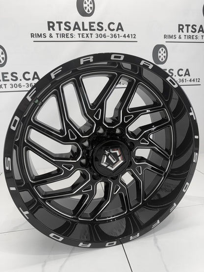 TIS 544BM Rims 6x135 6x139.7 - MULTIPLE SIZES