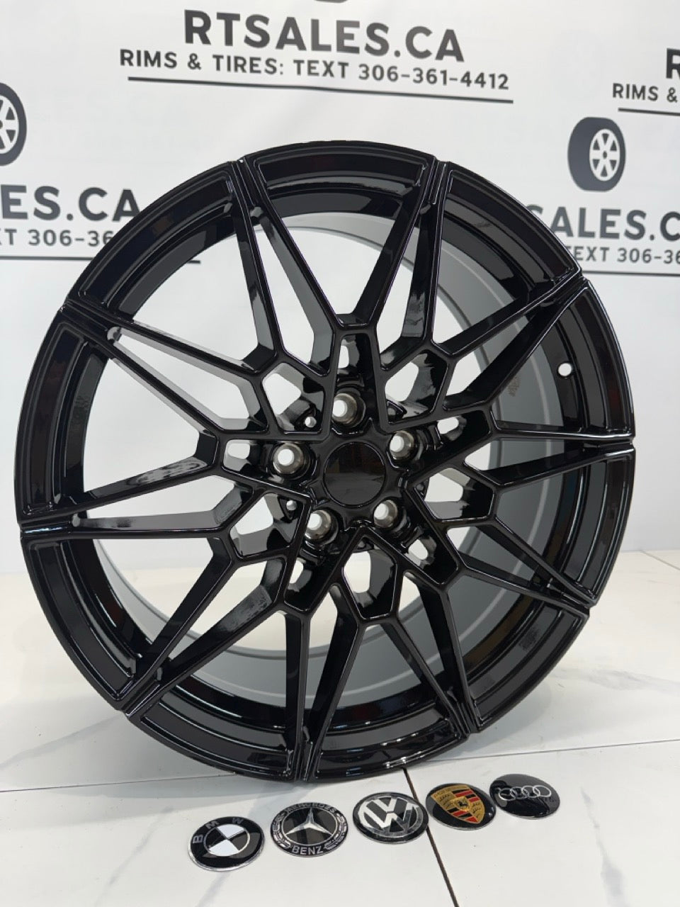 19x8 Replica Rims 5x112 R266