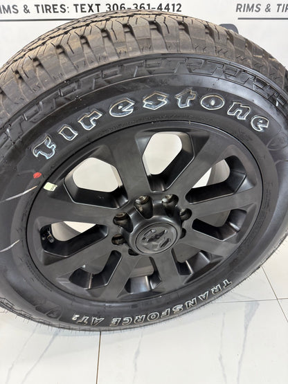LT 285/60/20 Firestone tires Dodge Ram 2500 3500 rims / 8x165 (Takeoffs)