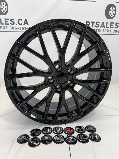 Dai Rims 5x114.3 Gloss Black - 17", 18", & 19"