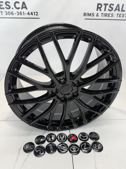 Dai Rims 5x114.3 Gloss Black - 17", 18", & 19"