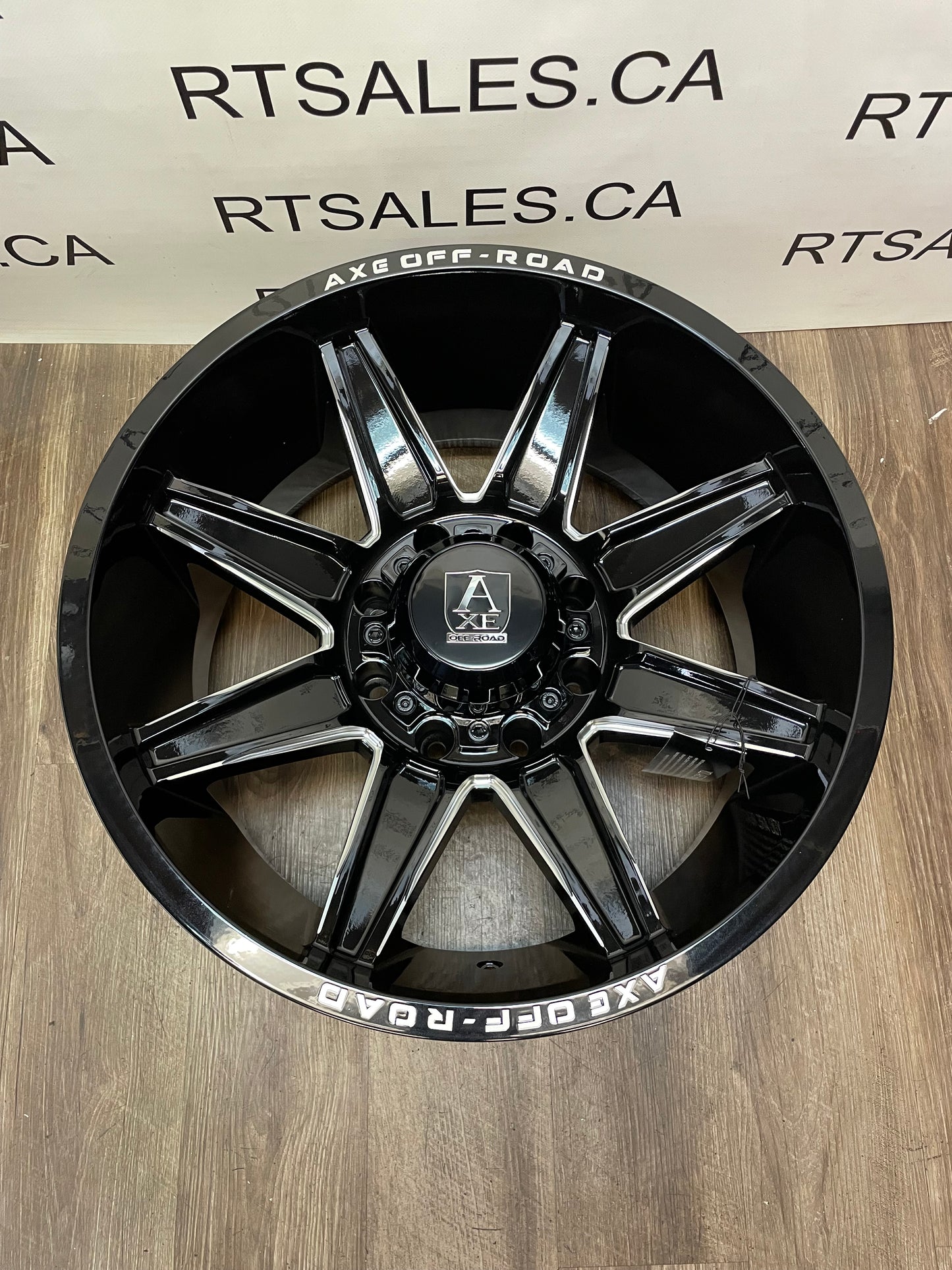 20x10 Axe Off-Road Rims 8x170 Ford F-250 350 Superduty