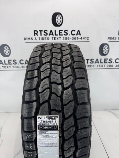 Lt 285/65/18 Cooper Discoverer AT3 XLT All Season Tires