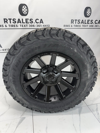 BfGoodrich K03 Tires on 18 inch Fuel Rims 6x135/139 - MULTIPLE SIZES