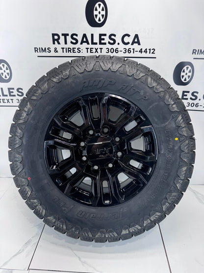 275/70/18 Amp tires Rims 8x180. GMC Chevy 2500 3500