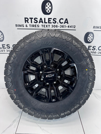 275/70/18 Amp tires Rims 8x180. GMC Chevy 2500 3500