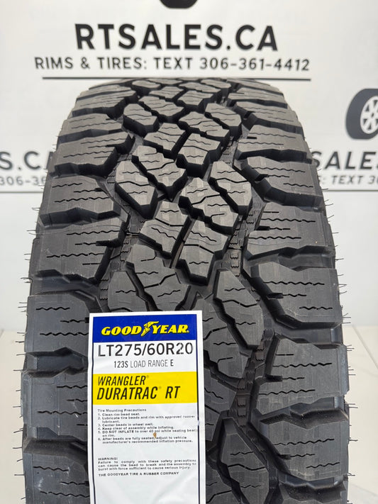 LT 275/60/20 Goodyear WRANGLER DURATRAC E All Weather Tires
