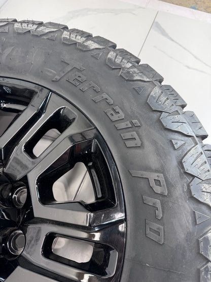 275/70/18 Amp tires Rims 8x180. GMC Chevy 2500 3500