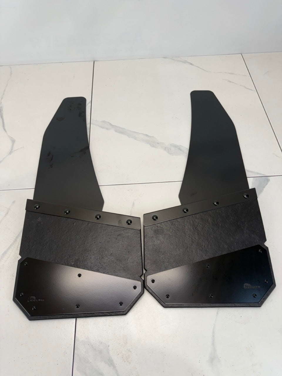 1 PAIR ANGLED CUT UNIVERSAL 1.25" KICKBACK 14" WIDE X 29" LONG