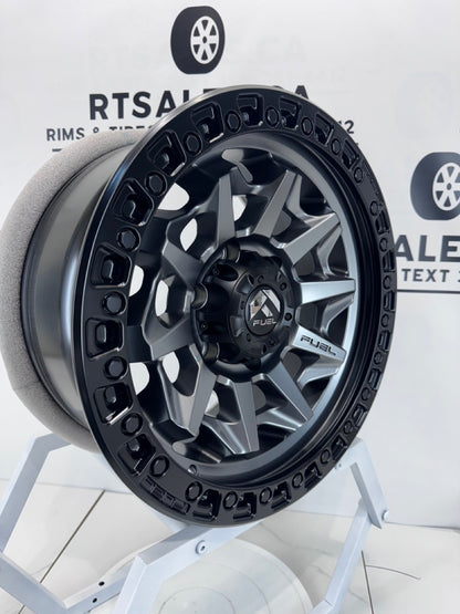 17x8.5 Fuel Covert Rims 6x139.7