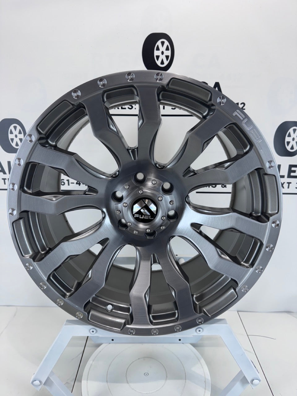 20x9 Fuel Blitz Rims 6x135