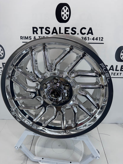 20x9 Fuel Hurricane Rims 6x135