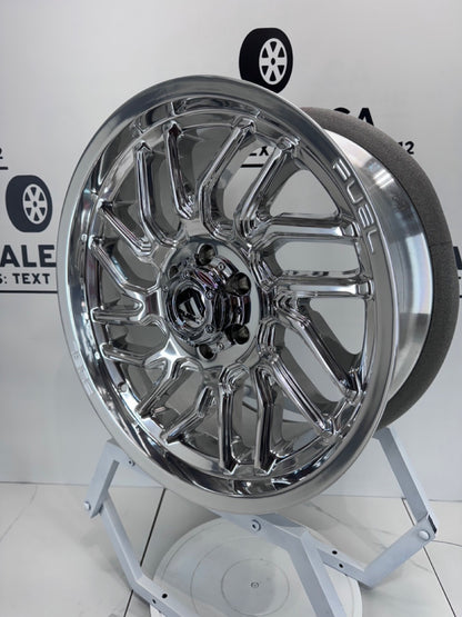 20x9 Fuel Hurricane Rims 6x135